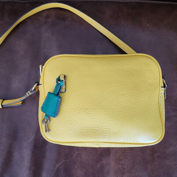 J.Crew Signet Bag Italian Leather Crossbody - Picture 3 of 11